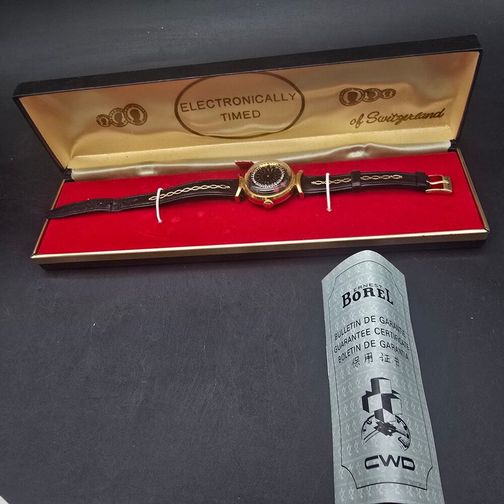 Ernest Borel Kaleidoscope Swiss Watch With Box
